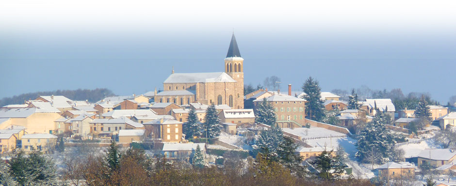 vue du village de La Gresle